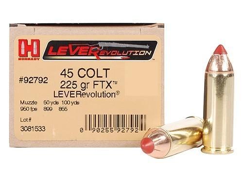 Hornady LEVERevolution 45 Colt 225gr FTX 20rd Box